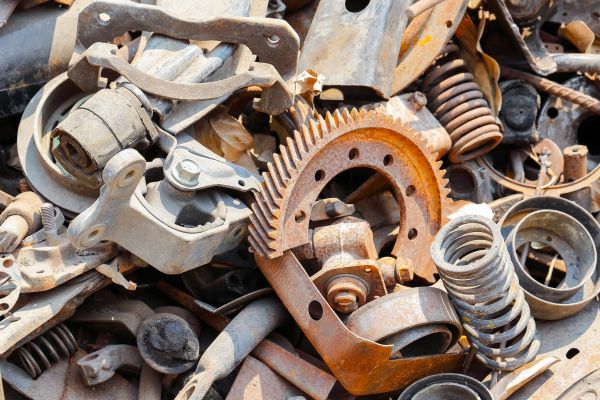 Scrap Metal Hauling in Brick