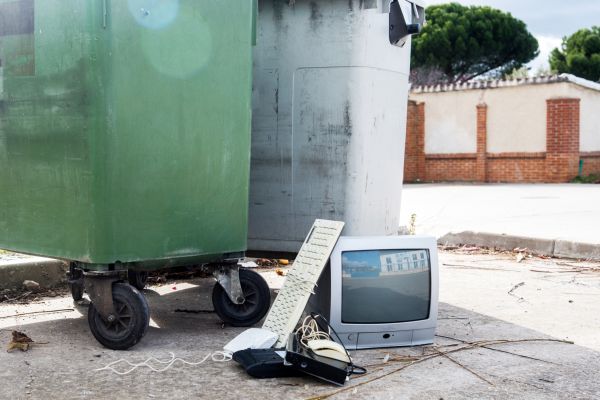 Television Disposal in Brick